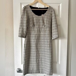 Ann Taylor Midi Dress with pattern